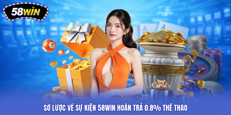 Sơ lược về sự kiện 58WIN hoàn trả 0.8% thể thao